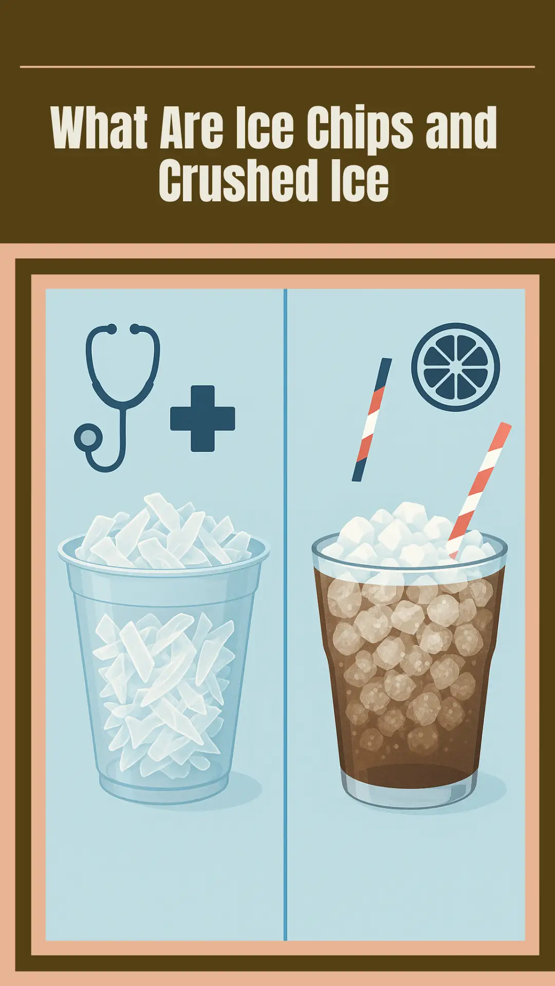 Ice Chips vs. Crushed Ice