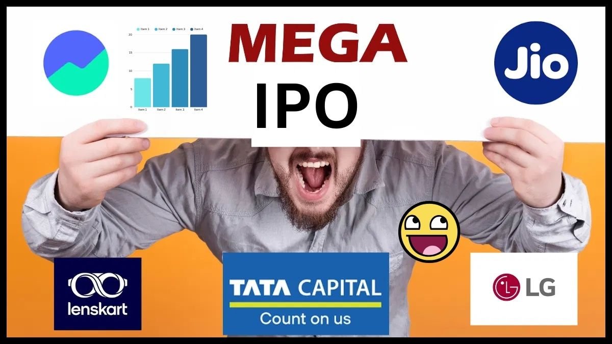 Upcoming Mega IPOs in India: पैसा डबल करने का मौका! Jio, Groww और Tata Capital के IPO से बदल सकती है आपकी किस्मत